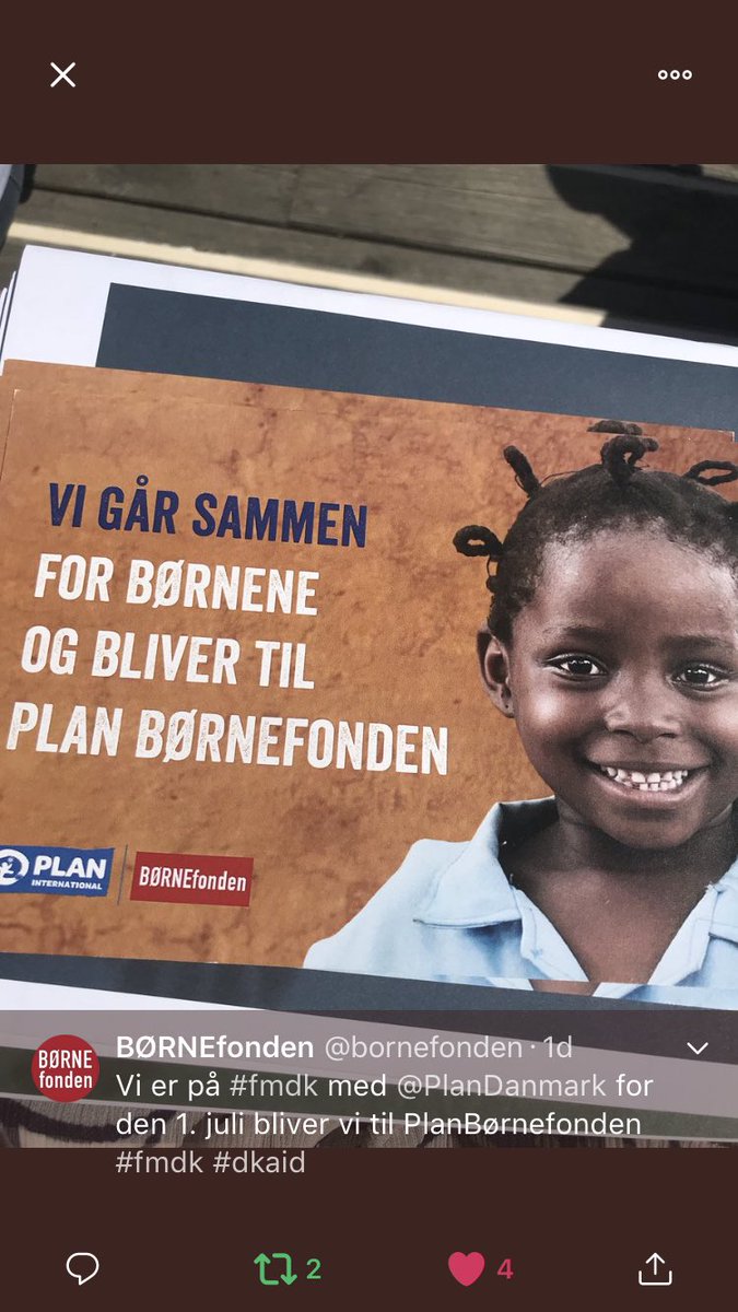 Stor tak til alle paneldeltagere, organisationer og besøgende for et fantastisk Folkemøde. Vi blev meget klogere. Vi ses i 2019! #fmdk #PlanBørnefonden