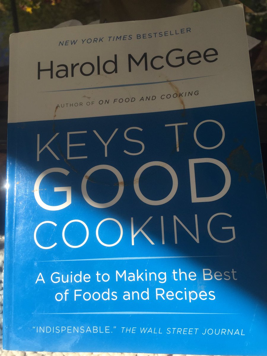 chefroberta's tweet image. Sunday morning research. If you don’t own a copy of this you should! #indispensable #FoodForThought #culinarybasics