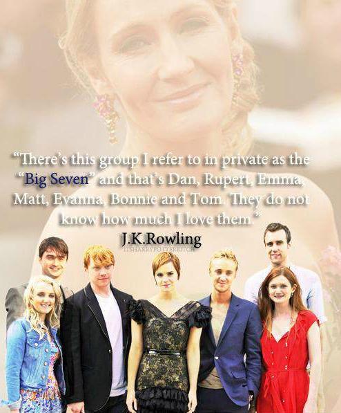 PotterWorldUK's tweet photo. J.K. Rowling’s Big Seven.

#7YearsDeathlyHallows2Premiere https://t.co/XlhHoE0xn4
