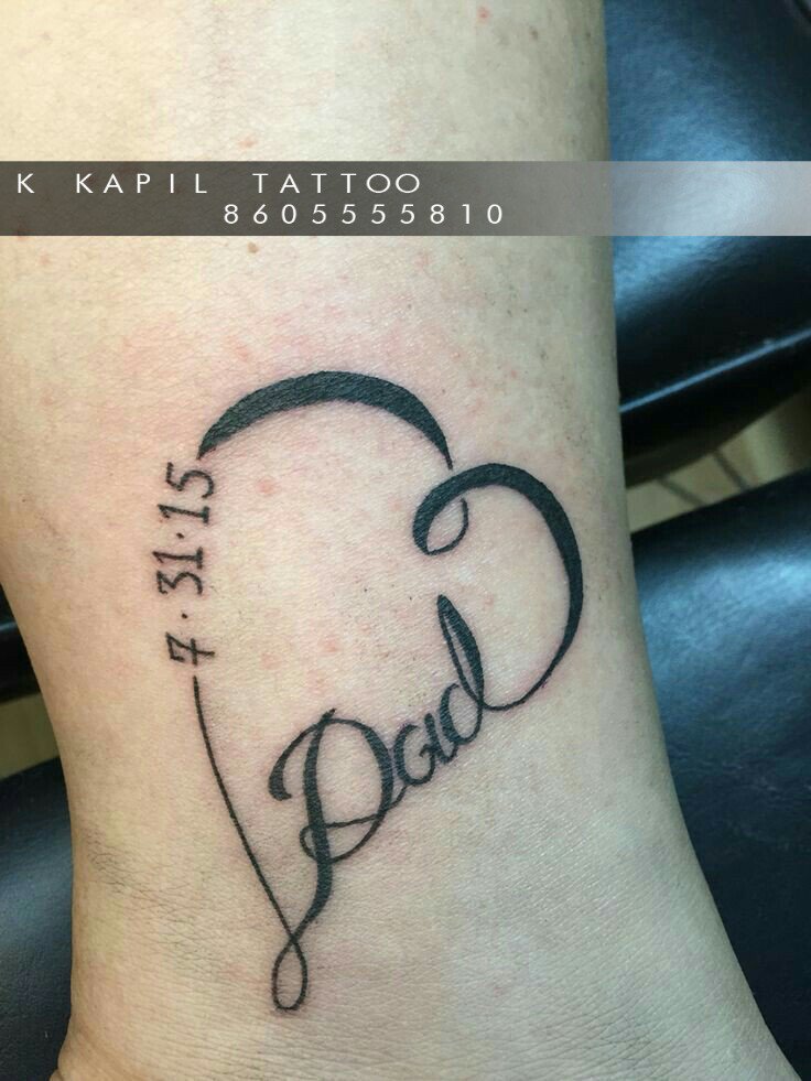 Rest In Peace Dad Tattoo Designs