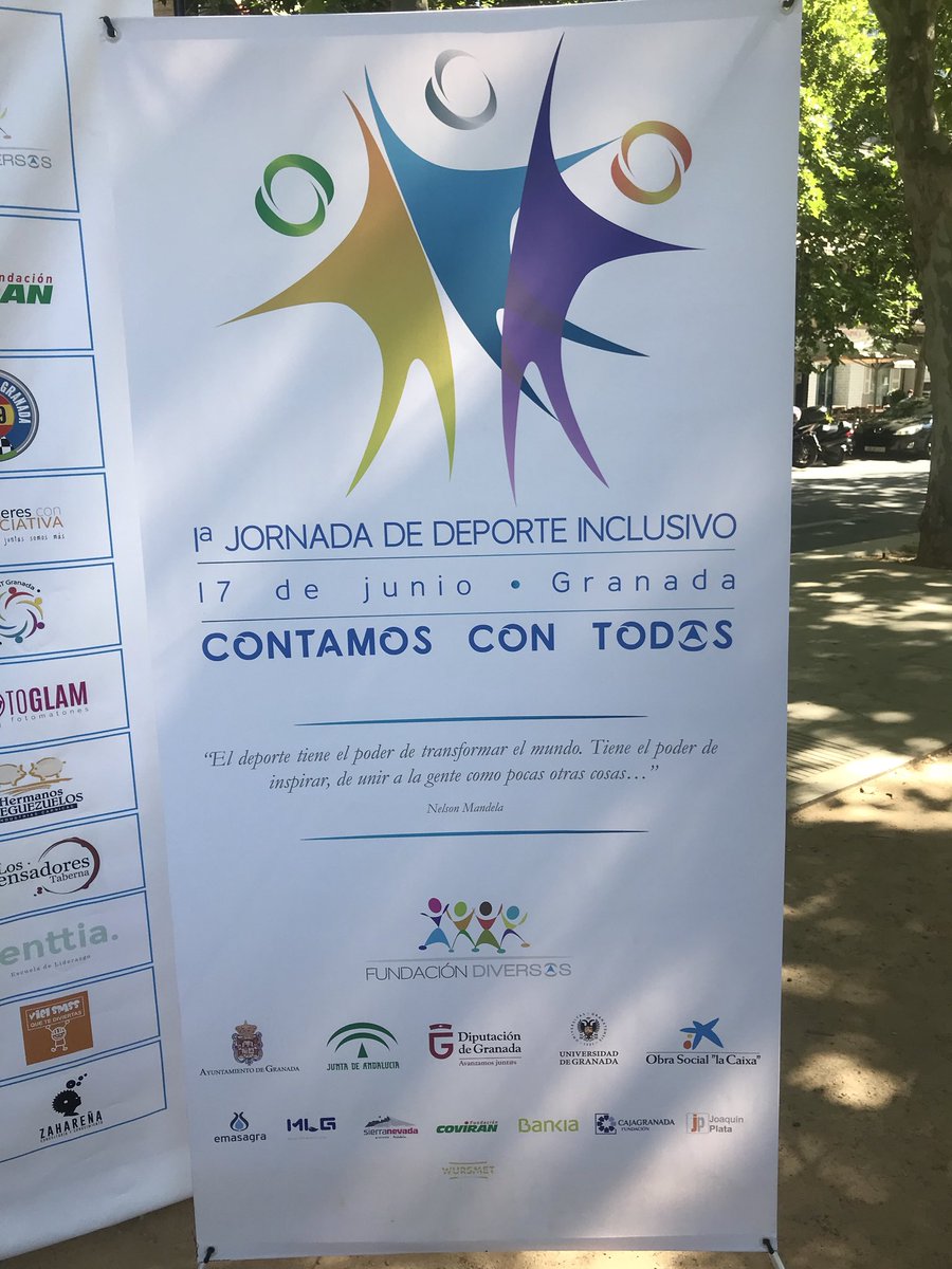 rafacaracuel's tweet photo. Hoy en #Granada ha habido un punto de encuentro entre el deporte y la diversidad. 
Gran iniciativa en la que hemos podido participar @GppaytoGranada @ppgranada 
Enhorabuena @FundDiversos @mariamartintito https://t.co/5OABUfu4AV