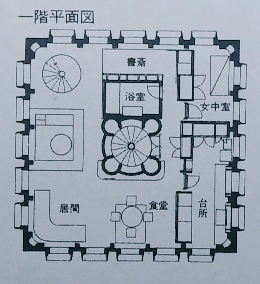 小手指史朗 on Twitter &quot;「百窓」の内部図解。 『太陽』(平凡社)1967年8月号より…