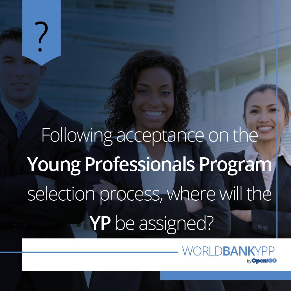 openigonetwork's tweet photo. Following acceptance on the World bank YPP selection process, where will the YP be assigned?
The YPs are assigned to the World Bank’s head office in Washington D.C.
#un #unitednations #worldbank #wbg #wbypp #youngprofessionalsprogram https://t.co/rIkqHuNOPv