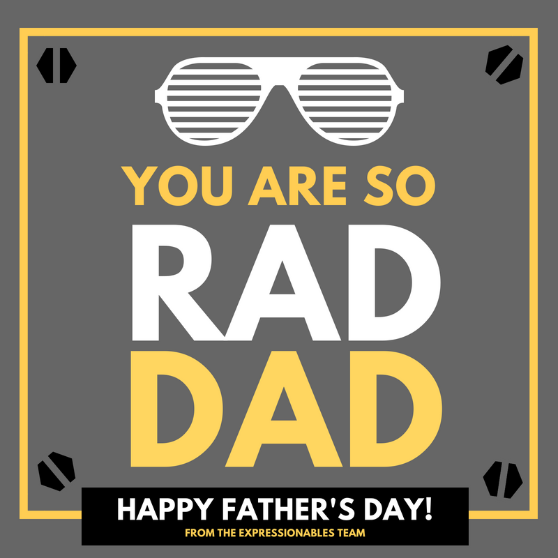 expressionables's tweet image. To all of the dads out there...we appreciate you! Happy Father&apos;s Day!