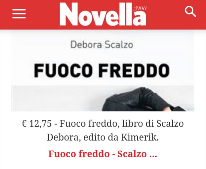 iorestocosioff's tweet photo. #FUOCOFREDDO @KimerikEdizioni sponsorizzato su @Novella_2000
@iorestocosioff⭐⭐⭐📚📚📚
@MicheleRosiello🔥🔥🔥❄❄❄
@FFuscoPress #pressmanagement https://t.co/medoaDlwir