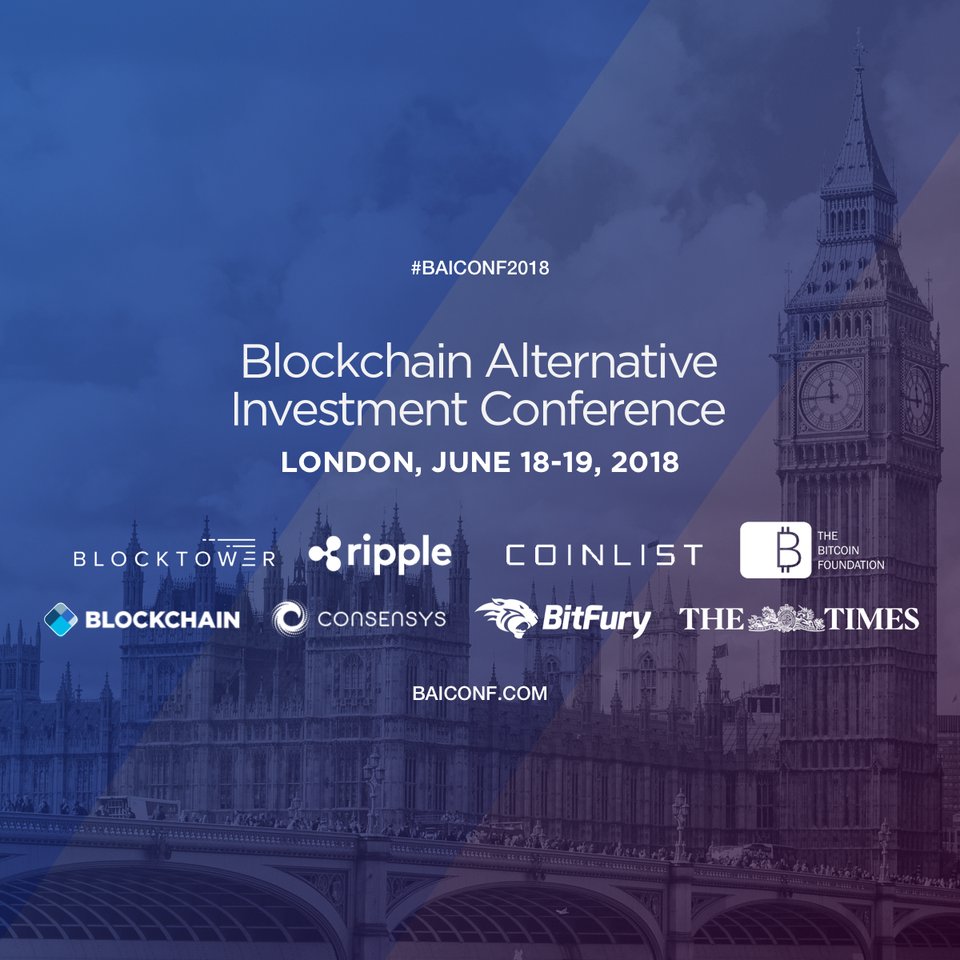 baiconferences's tweet photo. See you all tomorrow at the Blockchain Investment Conference of the Year

https://t.co/TuqjvMS24b June 18-19 
Blockchain Alternative Investment Conference https://t.co/7rpRJmoZJr https://t.co/bT2gnNuemM