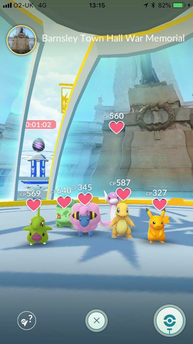 Screenshot Instinct At It Again With The Themed Gyms Gym Pokemon Go Niantic
