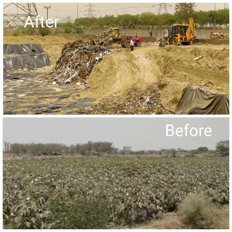 LawPriyank's tweet photo. This is the situation near our home. How can this government expect us to live in this hell. This movement will not end till the time the decision is revoked.
#NoidaAgainstDumpyard
#giveourlifeback
@ndtv @BJP4India @CNNnews18 @abpnewstv @ArvindKejriwal @myogiadityanath https://t.co/UqqnVBdVtQ