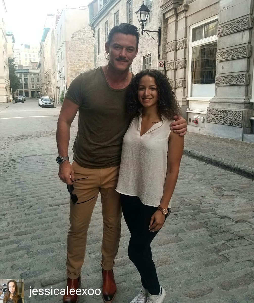 LukeEvans_India's tweet photo. Jessica Lee on IG - Soooooo.......this just happened!😘
. . .
#LukeEvans https://t.co/Cn6CXXb0fw