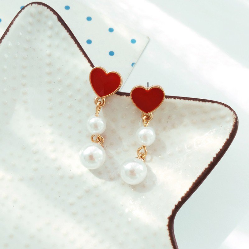 catsterday's tweet photo. #พร้อมส่ง
Heart & Pearls
▫️Color : ❤ 💖
▫️60฿
#MBinstock https://t.co/QwfgHlnZVu