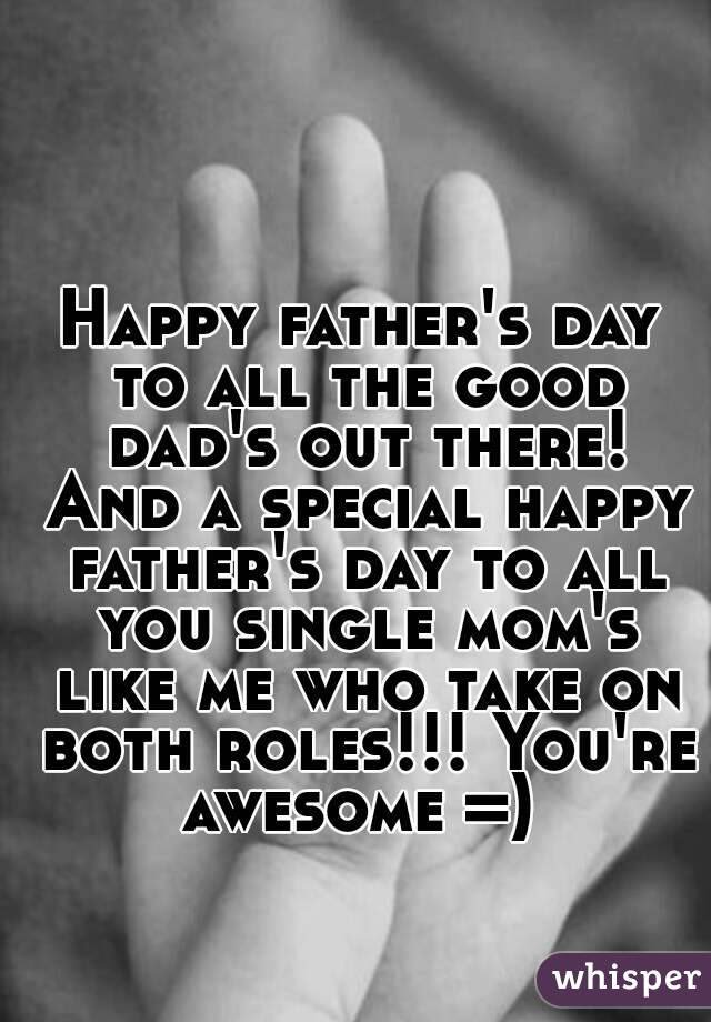 fathers day for single moms