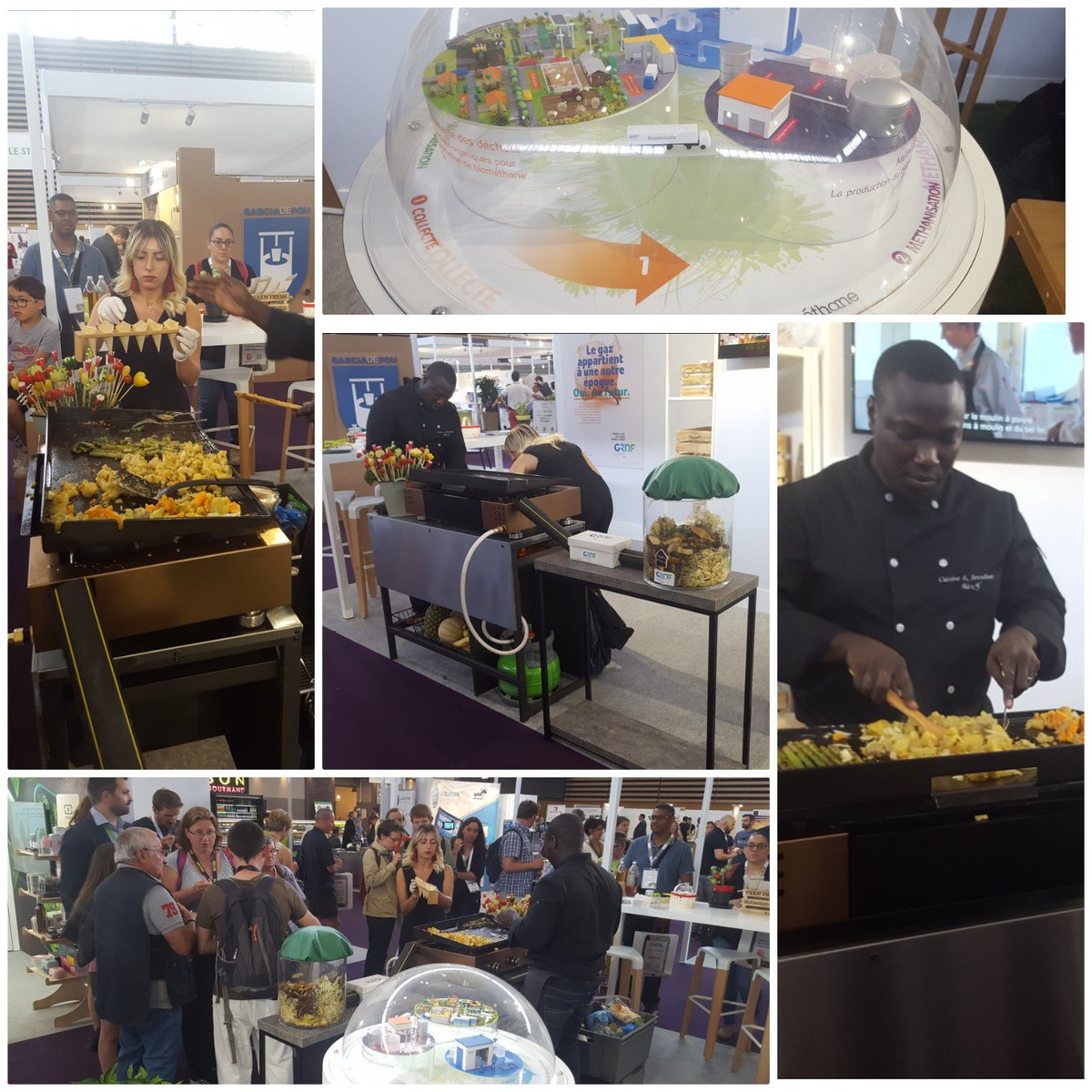 maha_merilhou's tweet photo. Animation plancha au #GazVert #GazRenouvelable sur le stand #GRDF au #SirhaGreen à #lyon du 17 au 19 juin. Venez déguster de la cuisine bio au #biogaz
Choisir le #GazVert c'est choisir l'avenir
#economiecirculaire #biométhane #biodechets https://t.co/fuuIVtLJG6