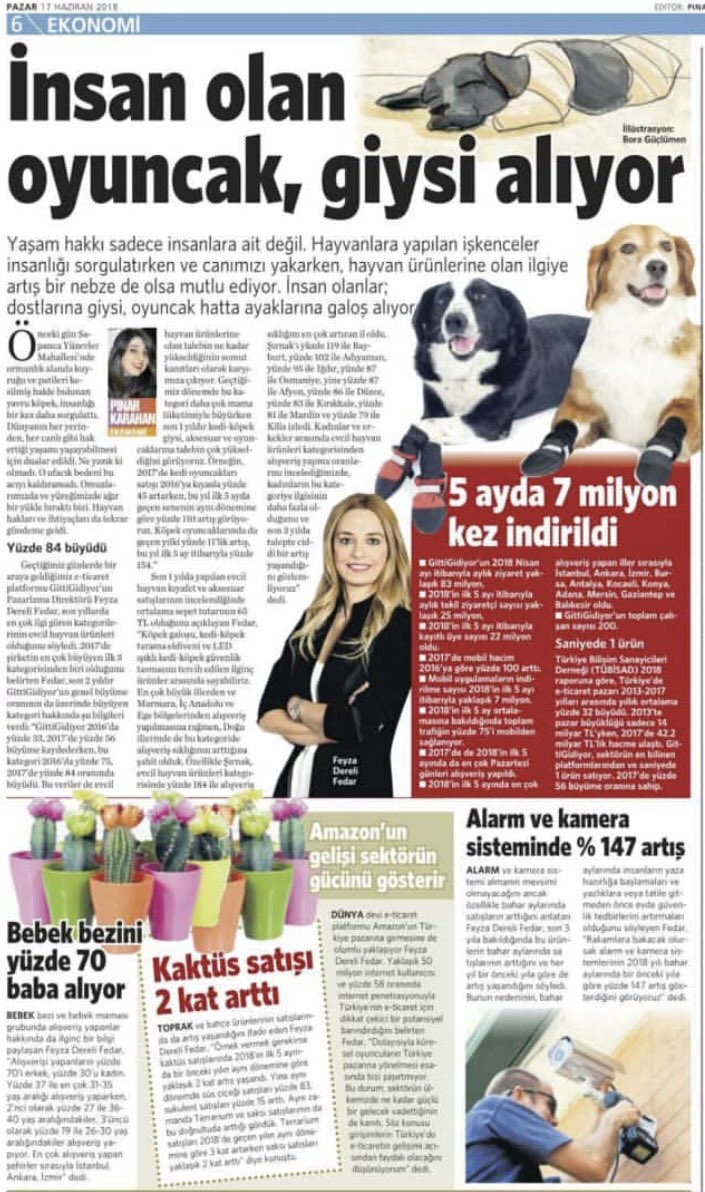 Hayvanlara yönelik şiddet haberleri canımızı yakarken, böyle haberler bir nebze de olsa umut veriyor <a href="/KarahanPinar/">Pınar Karahan</a> #gittigidiyor <a href="/Vatan/">Vatan</a>