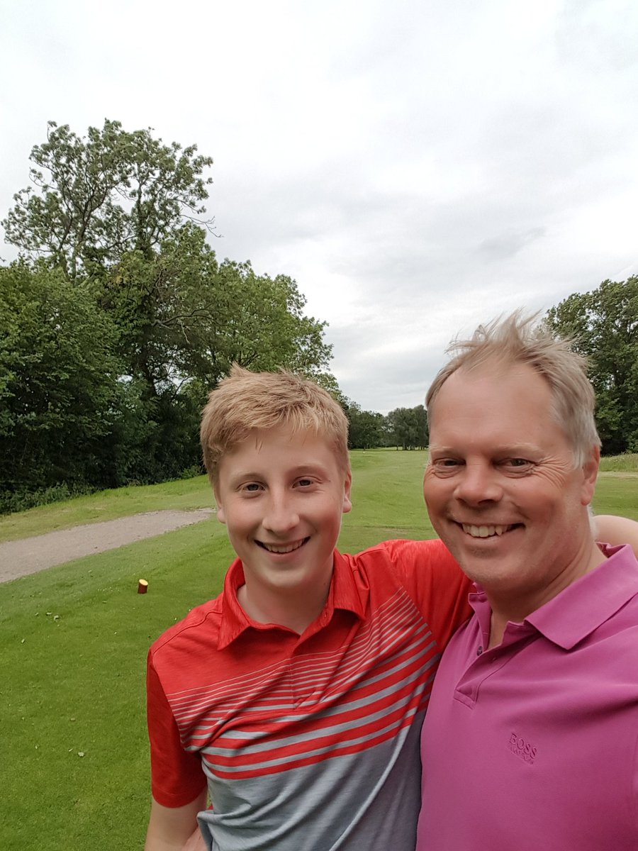 AndySummerhouse's tweet photo. Millionaires golf with the boy on Fathers Day could only be possible with my beautiful wife.
Tidy 69 from @GeorgeRobson181 to ! https://t.co/pPeMKBGtCC
