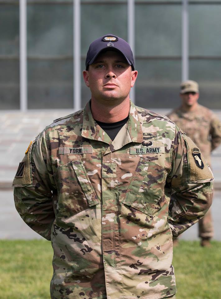 Sgt. York earned the Air Assault badge at West Point. Today, he is here as an Air Assault Instructor with the summer training force.

Thank you to all the fathers who are away from their families this father's day ensuring the #Army is Always Ready! 

#HappyFathersDayWeekend Day!