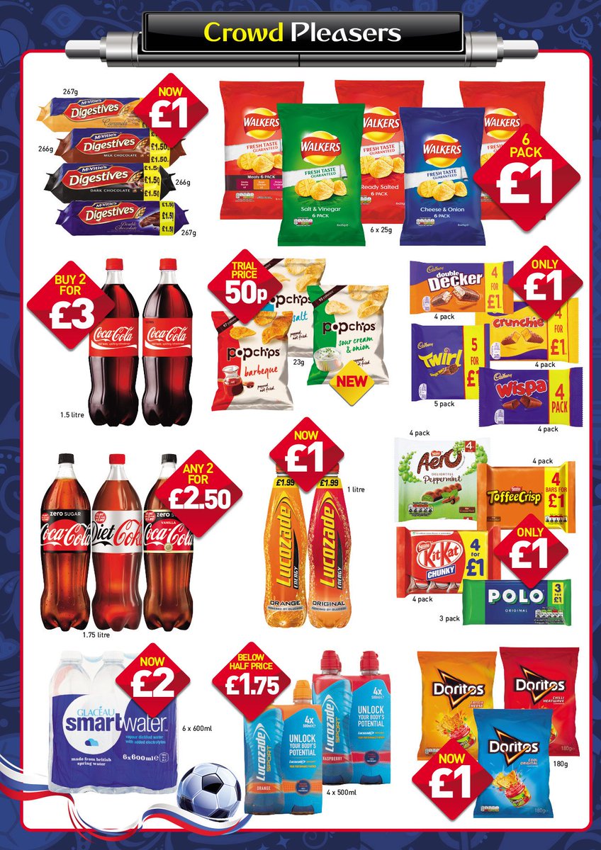SelectandSave_'s tweet photo. World Cup 2018 Deals. Available from 1st June - 30th June 2018 https://t.co/eTaJMCiYhW
