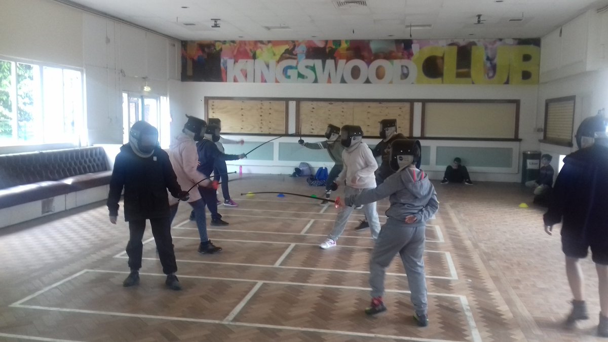 NorthlandsPri's tweet photo. Fencing for Team Chugg #TeamChugg #onguard #nextstopolympics https://t.co/GytnDOHNSr