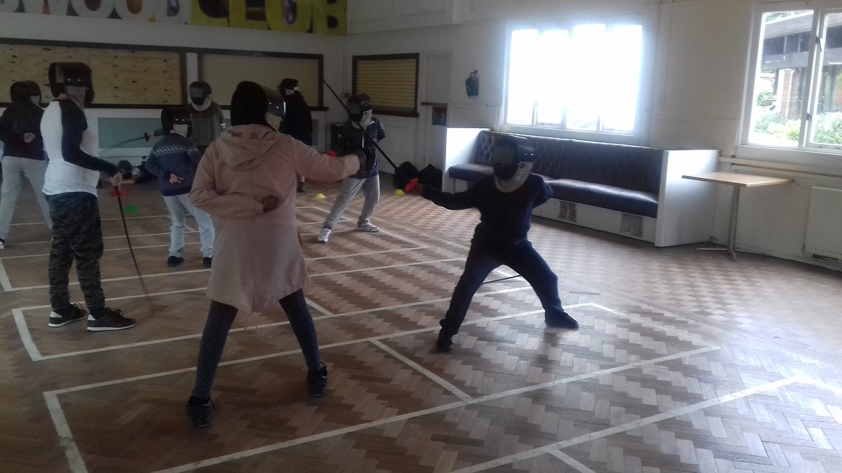 NorthlandsPri's tweet photo. Fencing for Team Chugg #TeamChugg #onguard #nextstopolympics https://t.co/GytnDOHNSr