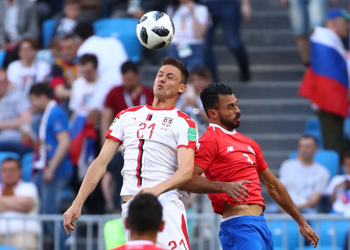 gulftoday's tweet photo. Serbia 1-0 Costa Rica at 57' in the World Cup Group E match
#SERCOS https://t.co/VpAWFLd84Y