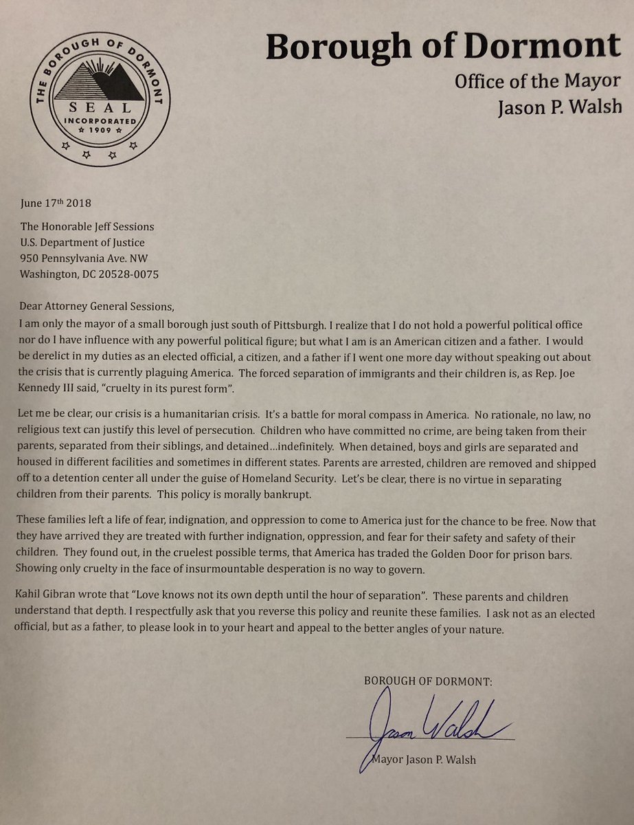 DormontMayor's tweet image. As a father I could no longer remain silent.  We can do better.