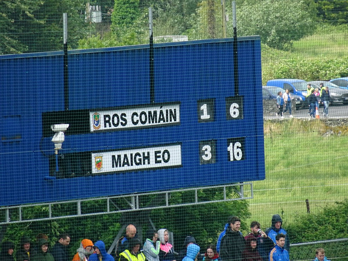 Comhghairdeachas le Maigh Eo Seaimpíní Faoi 20 <a href="/ConnachtGAA/">Connacht GAA</a> 2018

<a href="/MayoGAA/">Mayo GAA</a> 3-16
<a href="/RoscommonGAA/">Roscommon GAA</a> 1-06