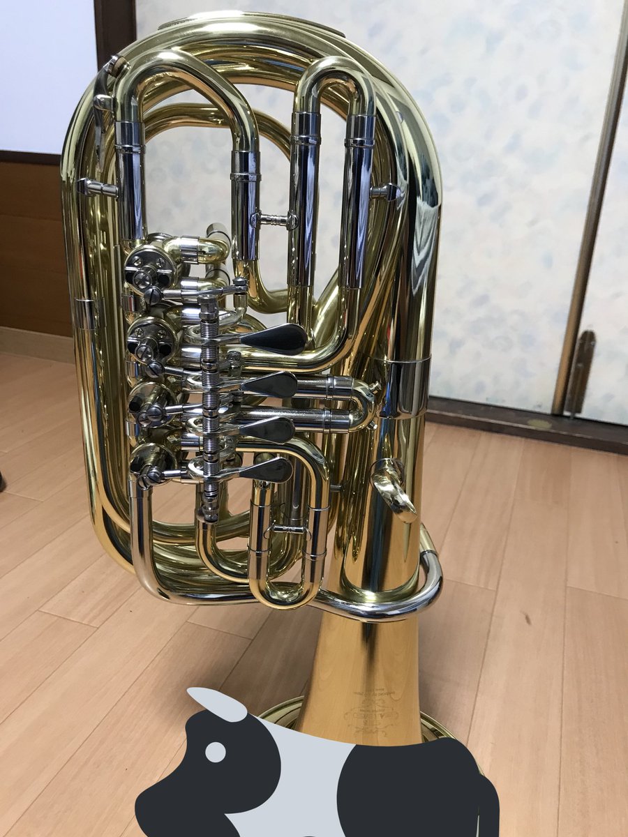ベゴーノフ ちなみにトラベルチューバっていう楽器だよ ユーフォニアムより小さいのにチューバと同じ音域がでるすごいやつだよ かわいいね ベゴーノフ ちなみにトラベルチューバっていう楽器だよ ユーフォニアムより小さいのにチューバと同じ音域がでるすごいやつだよ かわいいね