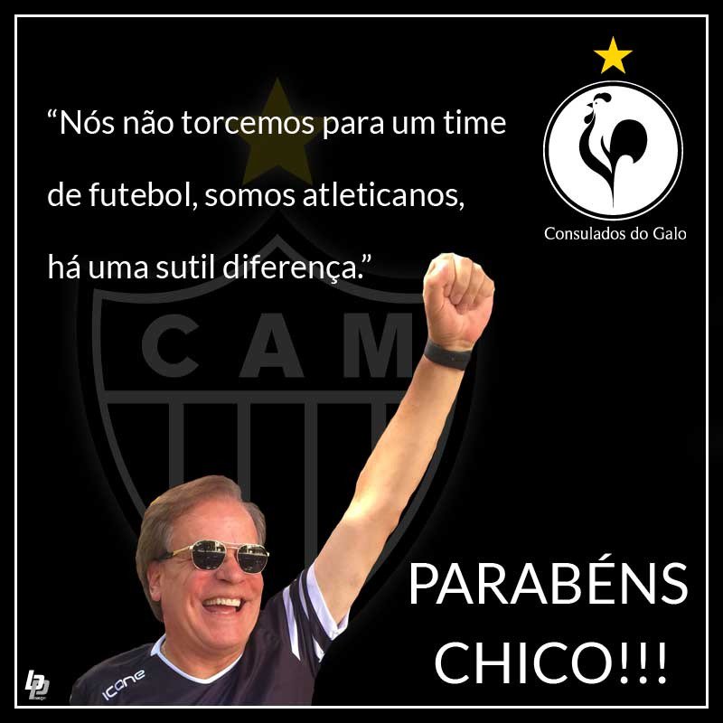 ConsuladosGalo's tweet photo. Hoje nosso Presidente de Honra @chico_pinheiro estreia mais um ano de vida. 

Que sua trajetória continue brilhante, cheia de saúde e disseminando atleticanidade por onde for, mestre Chico.

ObriGALO por tudo sempre.

@atletico #ConsuladosDoGalo #GALO https://t.co/KmZ3xMbC0R