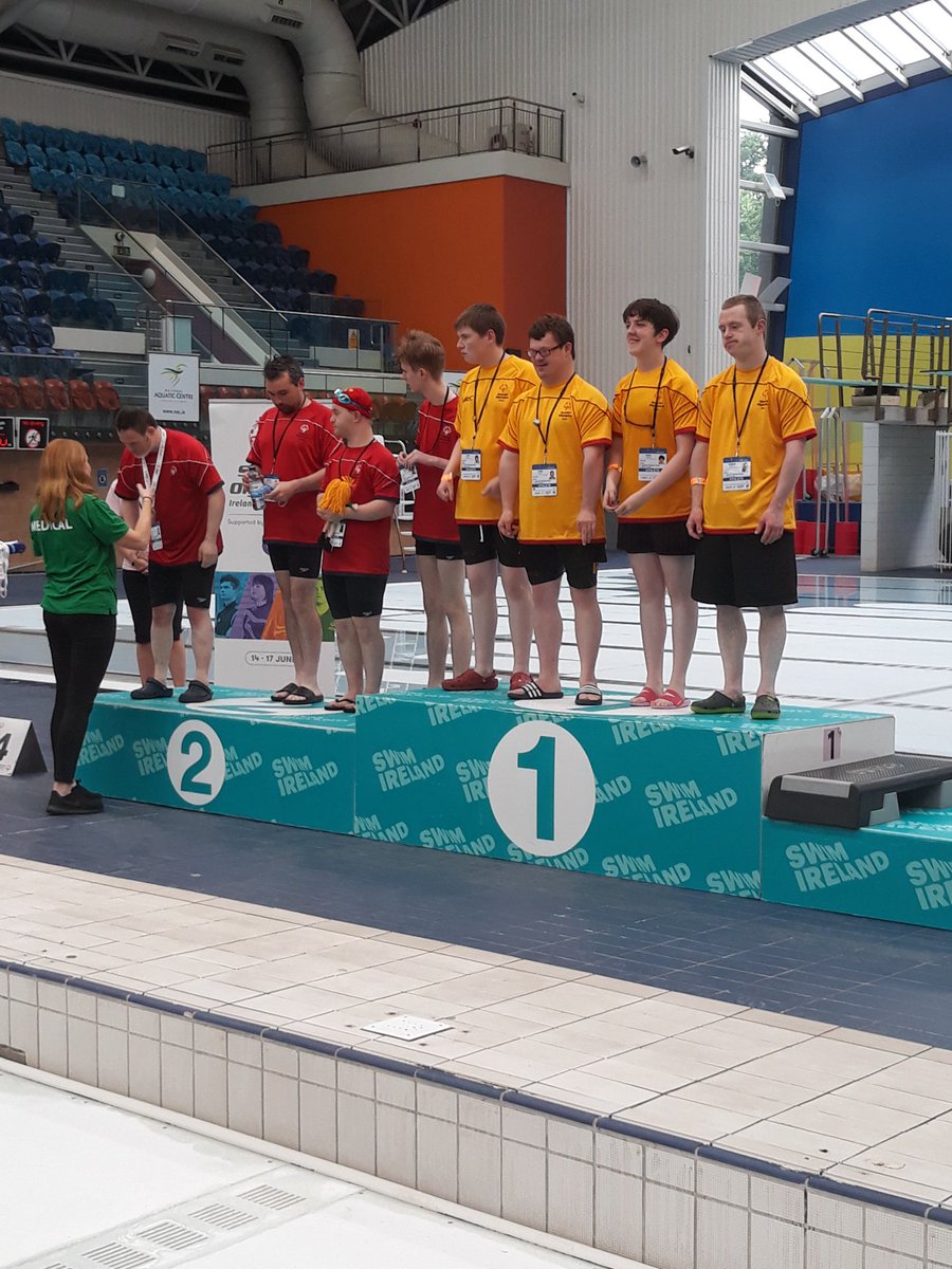 SoiSwimming's tweet photo. More relay medals at @nacdublin congratulations to all! @SOIreland #PlayYourPart #IrelandGames https://t.co/ad3ux4FIvR