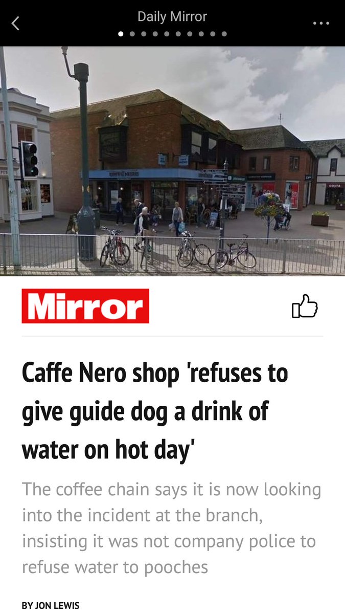 Darran_Hayes's tweet photo. @CaffeNero_UK This is disgusting. I will never set foot in any of your stores now https://t.co/JQVfld33UO
