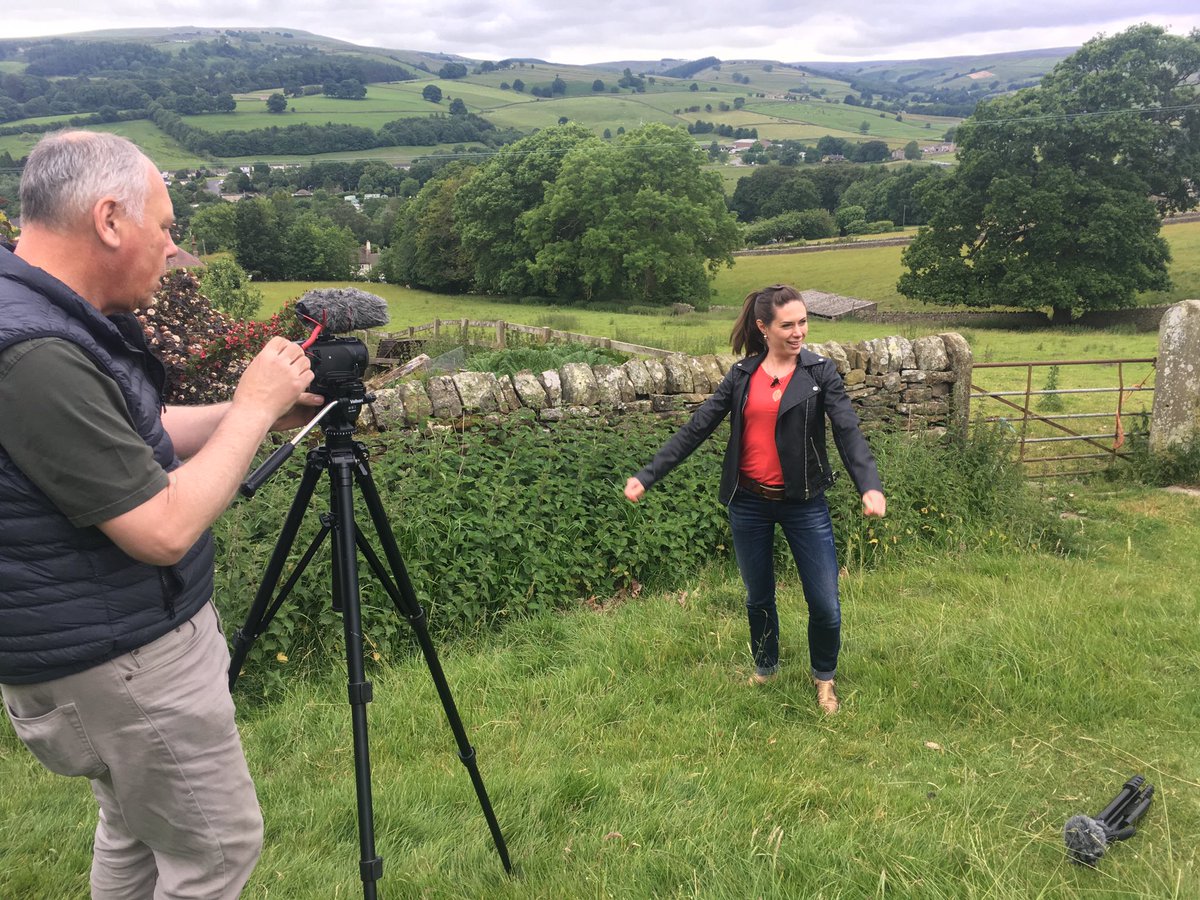Thanks <a href="/Lindsey_Chapman/">Lindsey Chapman 🌱🎥</a> filming for <a href="/TheWildWatch/">TheWildWatch</a> #nidderdale <a href="/niddfest/">NiddFest</a> !