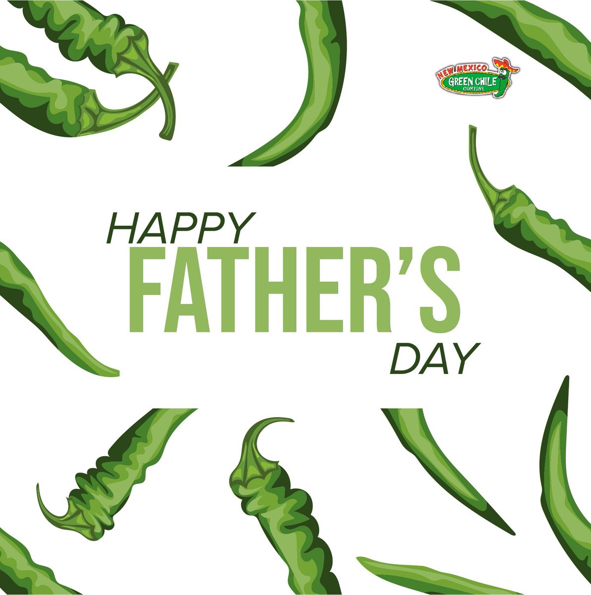 greenchileco's tweet photo. May today be filled with plenty of green chile, fathers! Happy Father's Day! https://t.co/wqC6F2dcd6