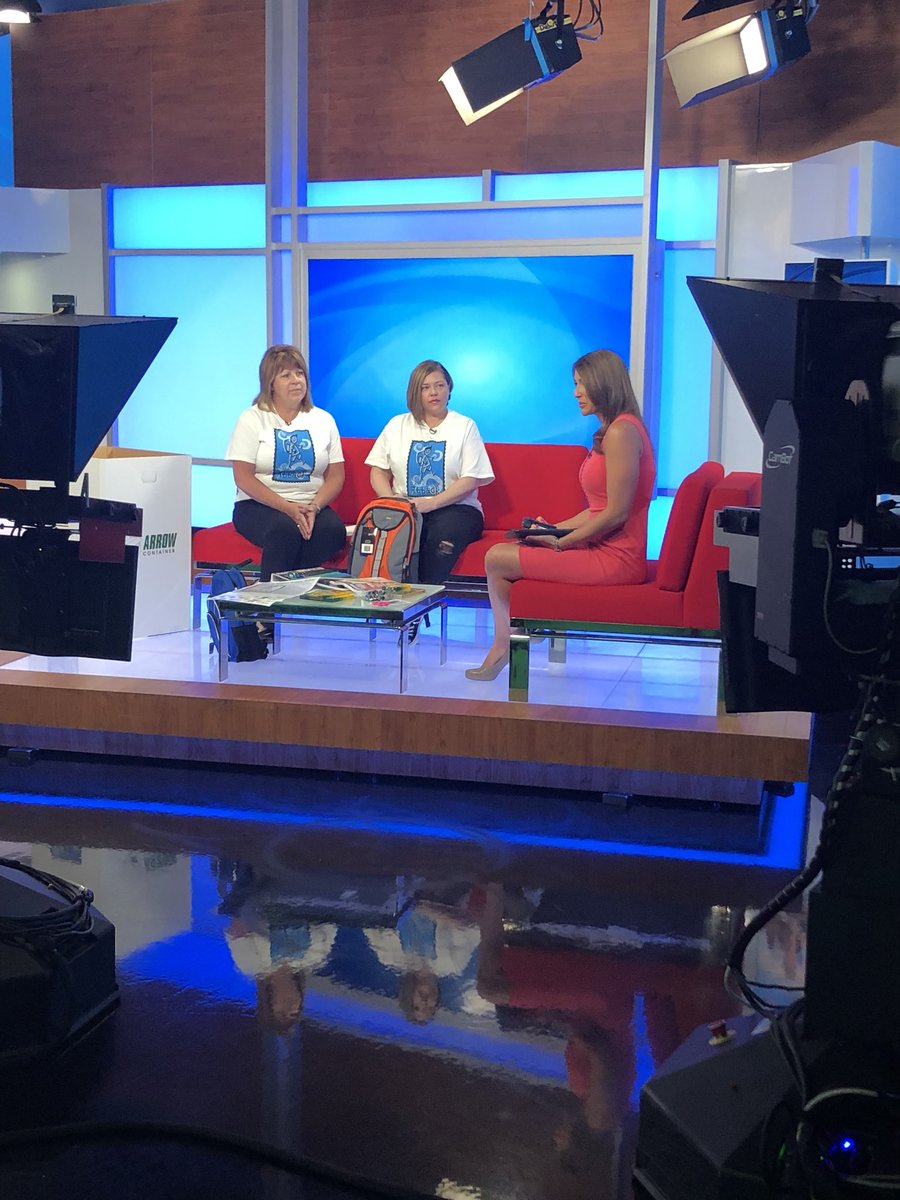 BackPackAttack's tweet photo. Great talking with you this morning @AlyssaRaymond on @WTHRcom about #IndyBackPackAttack! https://t.co/9BvG1ReXuA