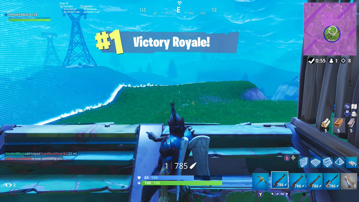 smoked fortnite fortnitebr season4 sniped xboxone ps4 pc videogames mixerstreamer twitch supportsmallstreamers boom gaming gamingconsoles - fortnite bacon