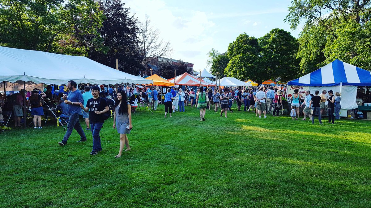 LivingatUMass's tweet photo. Looking for something to do for father’s day? Check out the #tasteofamherst festival downtown today from 12-4! Tag @livingatumass with any of your pics from the fair! #happyfathersday #dayoutwithdad https://t.co/O0Qzyv2BPZ