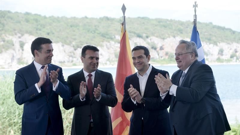 Globe_Post's tweet photo. Macedonia Signs Historic Deal With Greece to Rename Itself https://t.co/mdMOV8J3DR https://t.co/UKO4U7mlcO