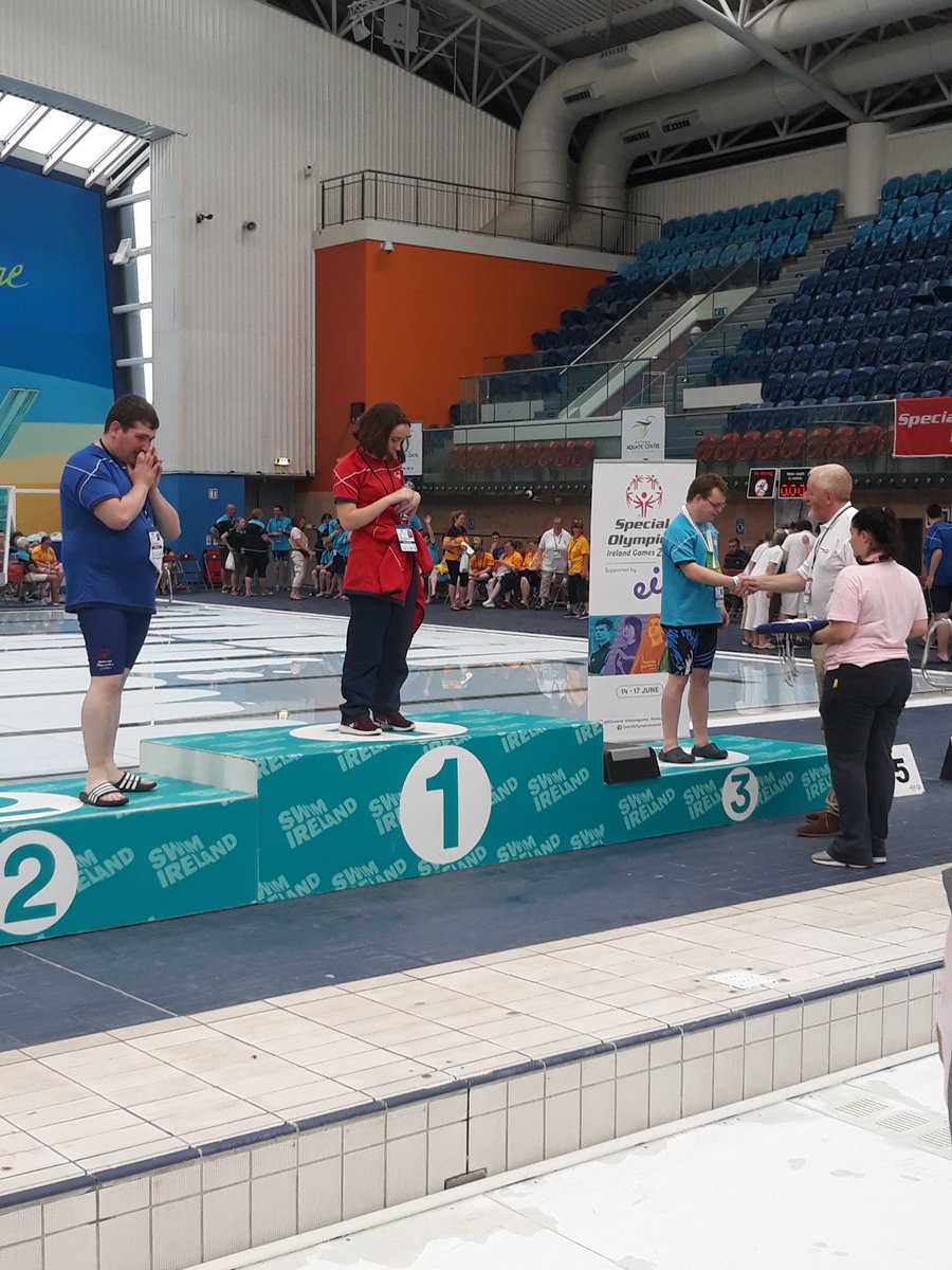 SoiSwimming's tweet photo. The very last round of awards @nacdublin @SOIreland congratulations to all the athletes on a fantastic #IrelandGames #PlayYourPart https://t.co/a47H87rSmI