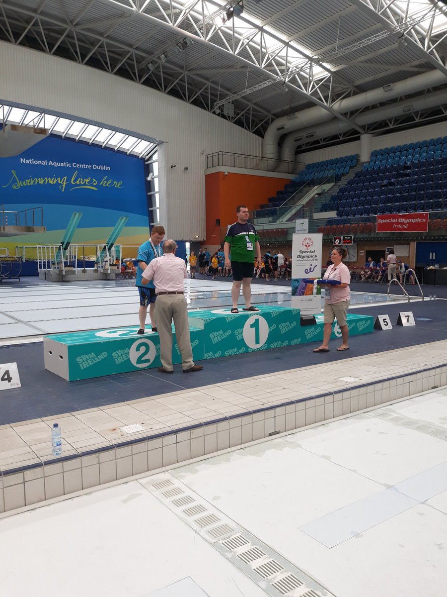 SoiSwimming's tweet photo. The very last round of awards @nacdublin @SOIreland congratulations to all the athletes on a fantastic #IrelandGames #PlayYourPart https://t.co/a47H87rSmI