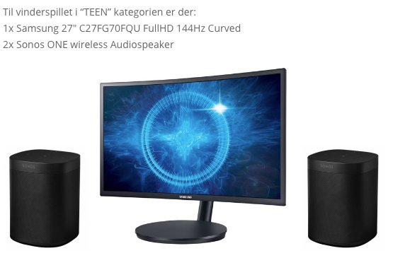 Vinderspillet i "TEEN" vil kunne komme hjem med dette 🔥
#dkgame #ungaalborg #nordeafonden #dmspil