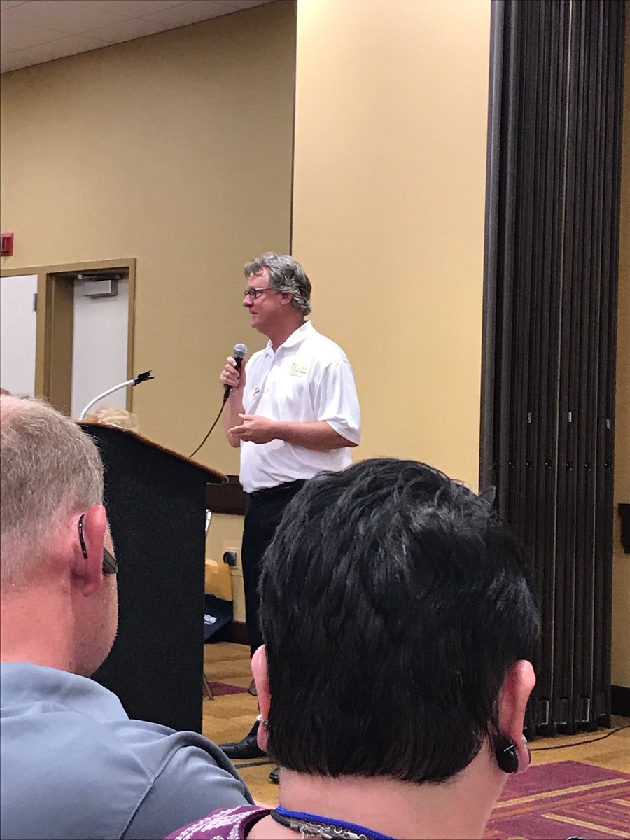 ExlineforIN's tweet photo. Addressing the 8th District Democrat State Convention delegates. I am very impressed with the quality of the candidates in this district! #Stateconvention https://t.co/LBULeLHGWr