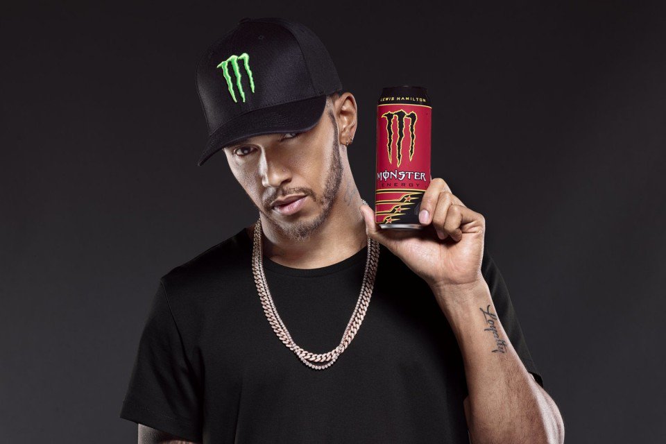 Pick up some Lewis Hamilton 44 Monster 