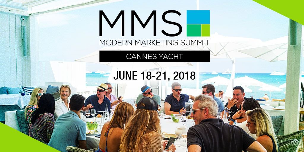 #MMS18 Yacht @ Cannes during #CannesLions2018 starts tomorrow and lasts 3 days! If you're a Sr. Brand or Agency executive, you can attend! #CannesLions #Cannes2018 buff.ly/2s0WvgW