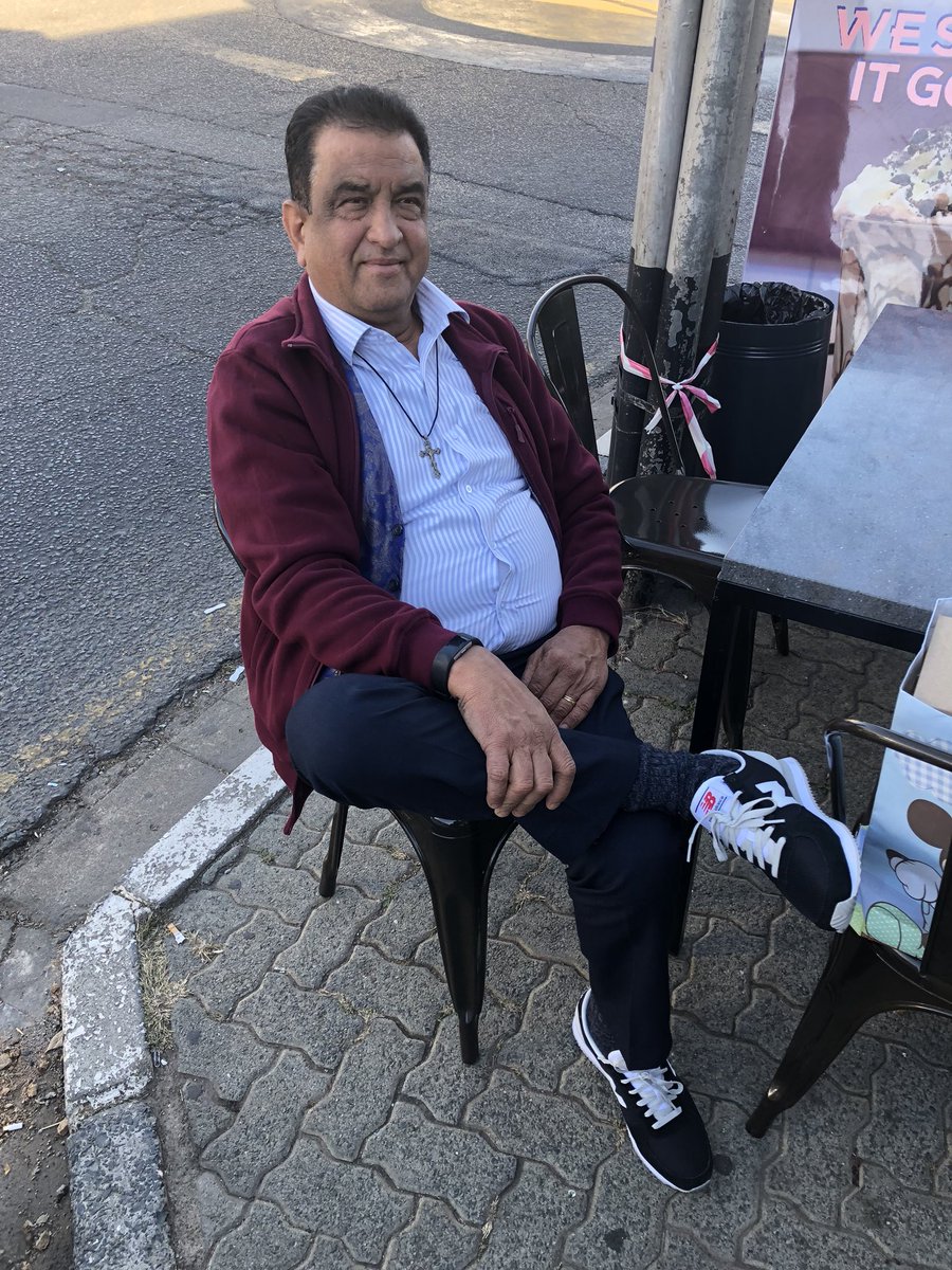 My pops in his new sneakers #FathersDay #family