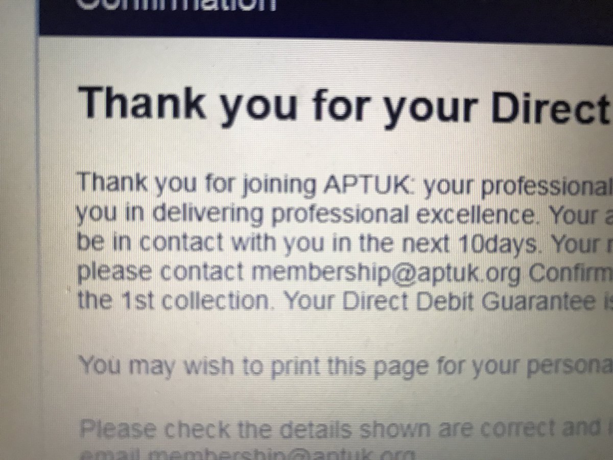 MedsProcurement's tweet photo. It’s official ... now a member of @APTUK1 thanks to @serenabbey  #APTUK2018 https://t.co/rOVWGmcMWk