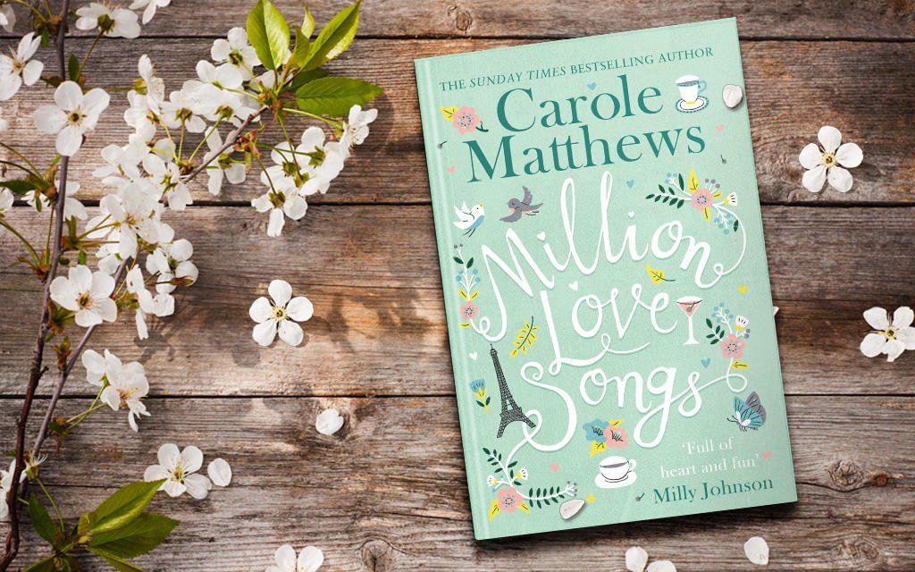 HachetteAudioUK's tweet photo. MILLION LOVE SONGS by the sensational @carolematthews is now available in audio. Listen to a preview, read by Carole herself here: https://t.co/kDVzf9VLd2 and you can buy it here: https://t.co/lZpj29EK54 #loveaudio #lblovesaudio https://t.co/Sr5xIPXaSG