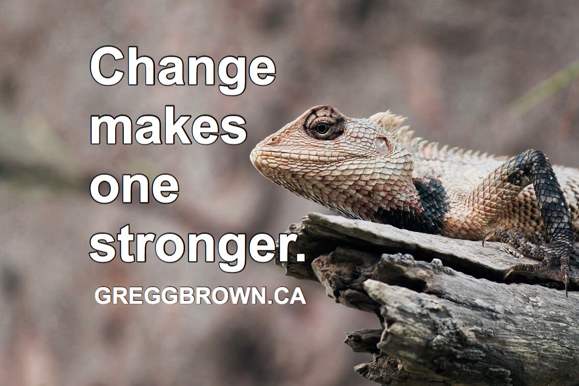GreggBrownTO's tweet photo. Feel the strength change can make! #changeimpact #changemanagement #realworldadvice #leadership https://t.co/209ajRzBGL
