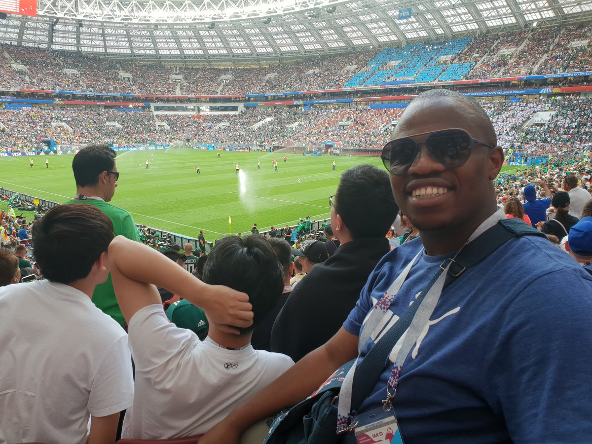 Velile_Mnyandu's tweet photo. Inside the Luzhniki stadium #GER vs #MEX #MTN8Russia #SABCKuzobalit #Azishe #GroupF https://t.co/ebmgW055Gr