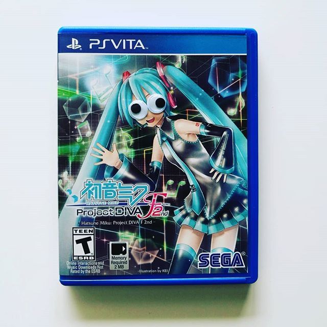 Tentacle_Blue's tweet photo. PS Vita Googly Eyes - 058
#PSVita #googlyeyes #playstation #hatsunemiku #projectdiva #f2nd #Music #instagamer #gamecollection #gamelibrary #sega #gamer4life #videogameparody #videogameaddict #gaming #jeuxvideo #gamerofinstagram https://t.co/EsF5NfYxSk https://t.co/1OI8Lc6KjK