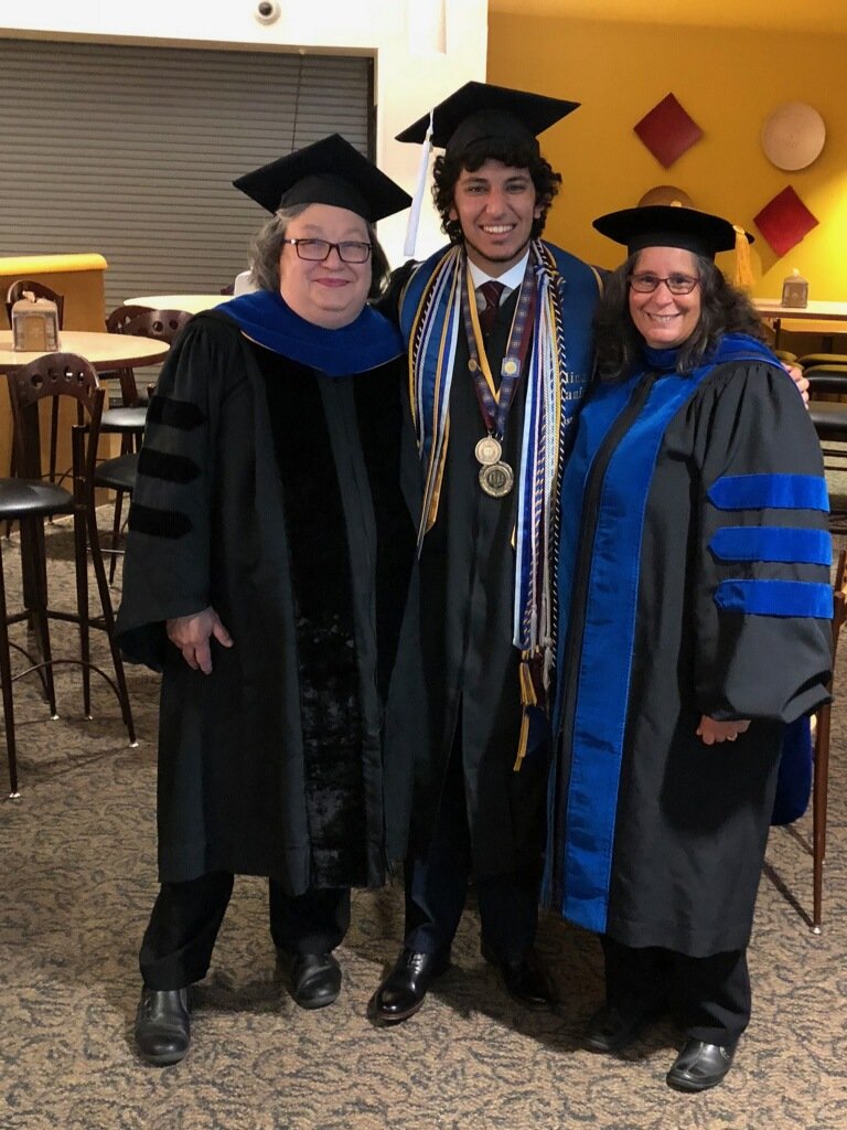 Congratulations CHASS UCR 2018 graduates!!! Here this morning with student speaker Mina Hanin and Provost Larive. Go Highlanders!!!