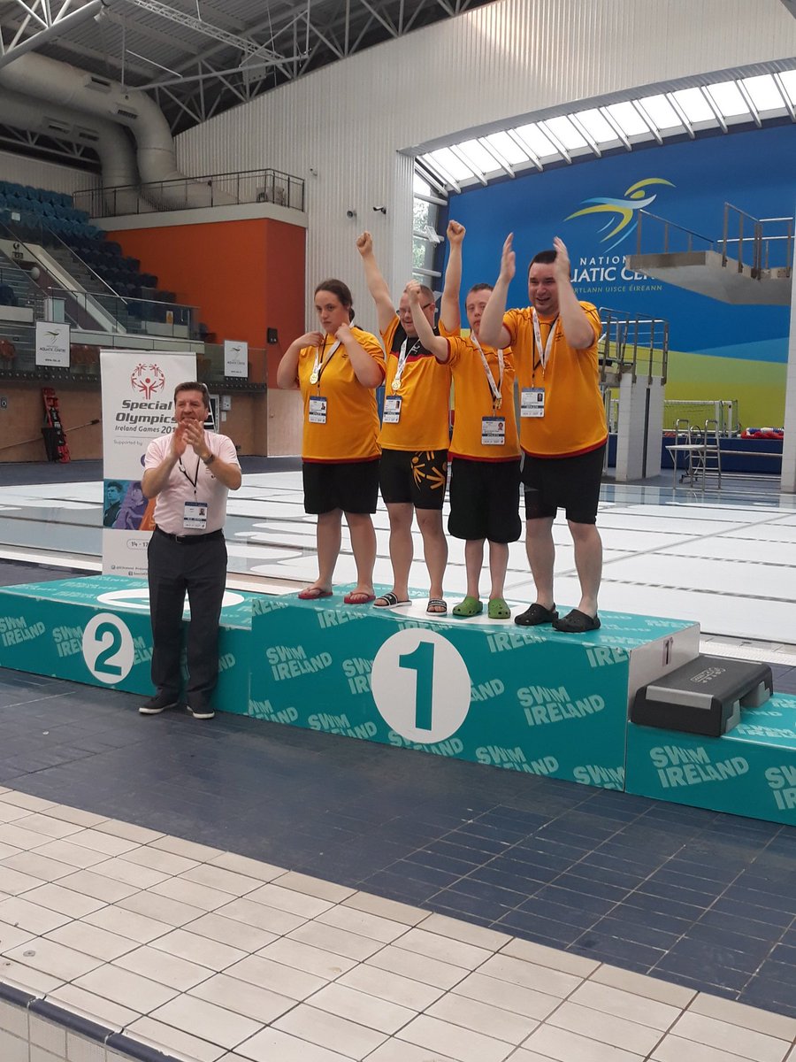 SoiSwimming's tweet photo. A few more presented by Matt English CEO @SOIreland https://t.co/uo1KaXiHIU