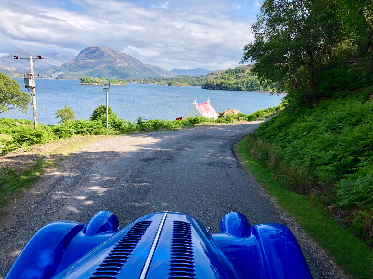 GaryNigel's tweet photo. @NorthCoast500 just completed #nc500 in our @morganmotor Roadster. Based @BraeheadHoliday - a great location for the #nc500. https://t.co/HqF6ouITzz